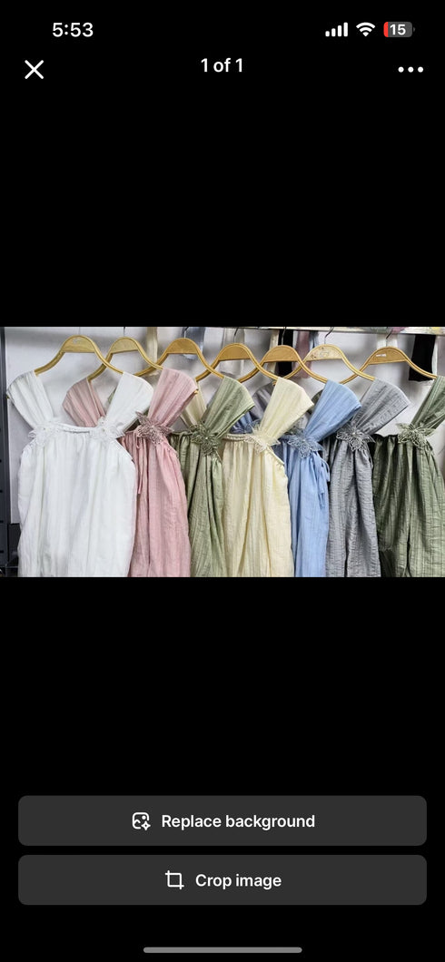 Summer Butterfly Sleeves Tie Babydoll Tops